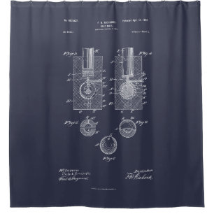 Rideaux De Douche Bal de golf 1902, Brevet