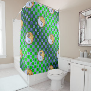 Rideaux De Douche Balance & Chèvre de Feu