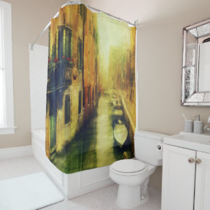 Rideaux De Douche Balcon du Canal de Venise