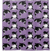 Rideaux De Douche Baleine tueuse Orca (Devant)