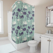 Rideaux De Douche Baleines (En situation)