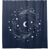 Rideaux De Douche Baleines dansantes (Devant)