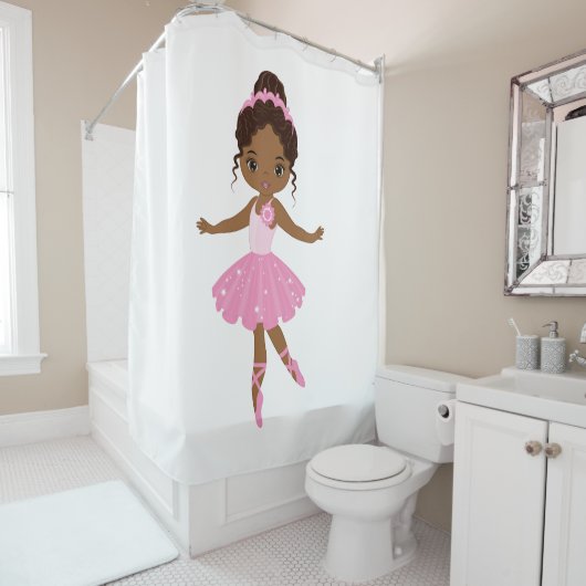 Rideaux De Douche Ballerina (En situation)