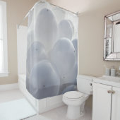 Rideaux De Douche Ballons de jouets blancs (En situation)