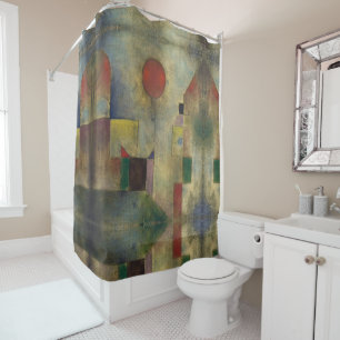 Rideaux De Douche Ballons rouges par Paul Klee