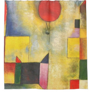 Rideaux De Douche Ballons rouges Paul Klee