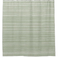 Bamanko en tache de boudcloth Motif Sage Green