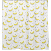 Rideaux De Douche Bananes géométriques (Devant)