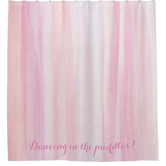 Rideaux De Douche Bande aquarelle (Devant)