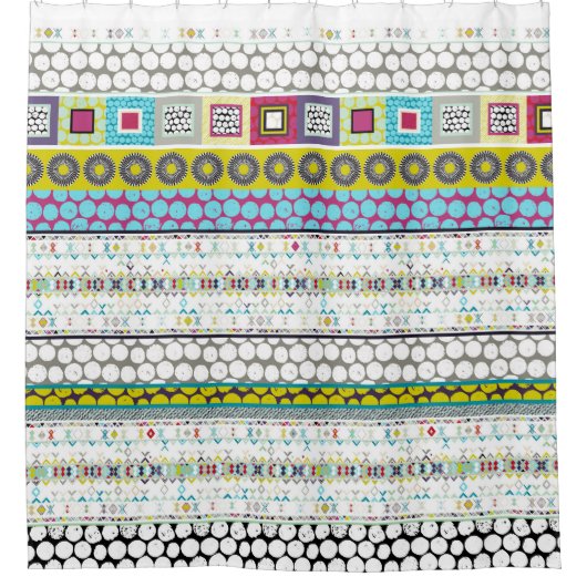 Rideaux De Douche bande de célébration (Devant)