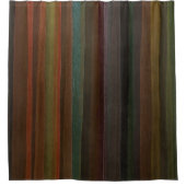 Rideaux De Douche Bande des tons de la Terre (Devant)