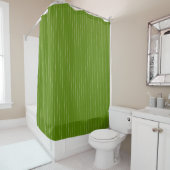 Rideaux De Douche Bande verte de la tribu Boho (En situation)