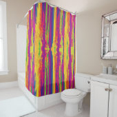 Rideaux De Douche Bandes..... (En situation)