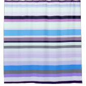 Rideaux De Douche Bandes colorées (Devant)