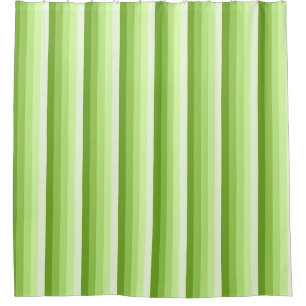 Rideaux De Douche Bandes d'ombre vert citron