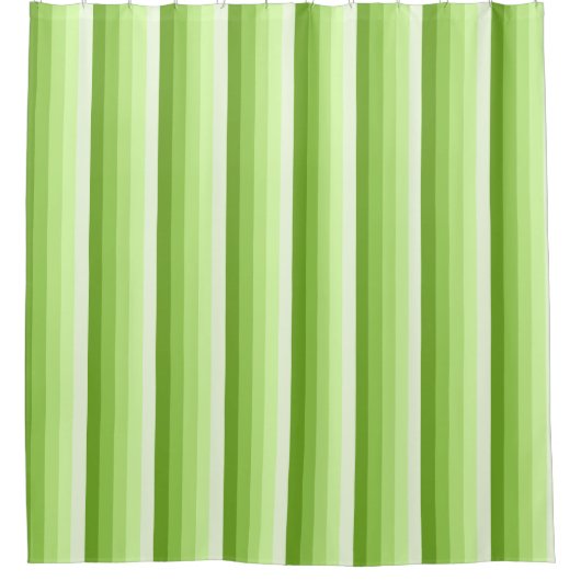 Rideaux De Douche Bandes d'ombre vert citron (Devant)