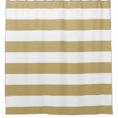 Rideaux De Douche Bandes Gold Wide (Devant)