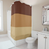 Rideaux De Douche Bandes horizontales (En situation)