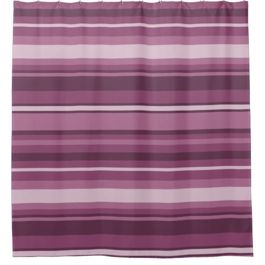 Rideaux De Douche Bandes mauves (Devant)