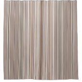 Rideaux De Douche Bandes neutres chaudes (Devant)