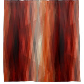 Rideaux De Douche Bandes orange (Devant)