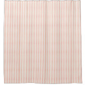 Rideaux De Douche Bandes roses douces (Devant)