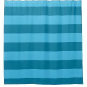 Rideaux De Douche Bandes turquoise (Devant)