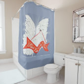 Rideaux De Douche Banner Dove (En situation)