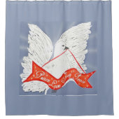 Rideaux De Douche Banner Dove (Devant)