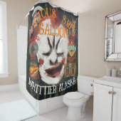 RIDEAUX DE DOUCHE BAR CASSOULET DE SID VICIEUX WHITTIER ALASKA (En situation)