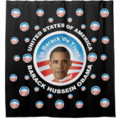 Rideaux De Douche Barack Hussein Obama (Devant)