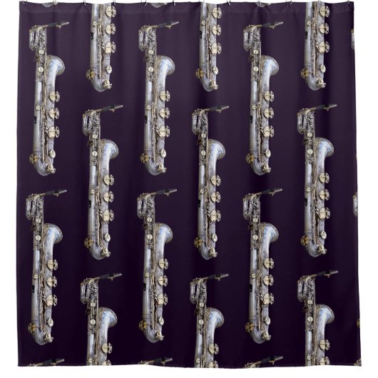 Rideaux De Douche Baritone saxophone (Devant)