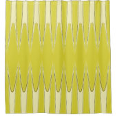 Rideaux De Douche Barrage des bandes - Jaune (Devant)
