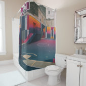 Rideaux De Douche Basket-ball (En situation)