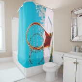 Rideaux De Douche Basket-ball (En situation)