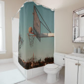 Rideaux De Douche Basket-ball cool (En situation)