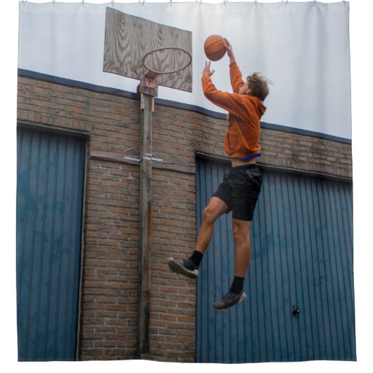 Rideaux De Douche Basket-ball cool (Devant)