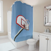 Rideaux De Douche Basket génial (En situation)