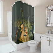 Rideaux De Douche Bass guitar player (En situation)