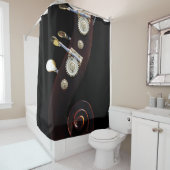 Rideaux De Douche Basse 2 sceau (En situation)