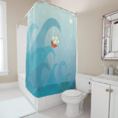 Rideaux De Douche Bateau à voile (En situation)