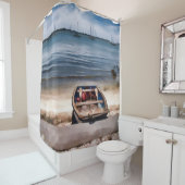 Rideaux De Douche Bateau de rangée dynamique (En situation)