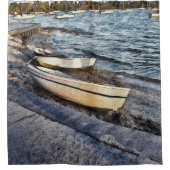 Rideaux De Douche Bateaux De Floride À La Baie (Devant)