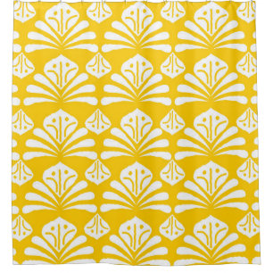 Rideaux De Douche Batik indonésien design typique, combinaison de k