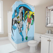 Rideaux De Douche Batman & Robin (En situation)