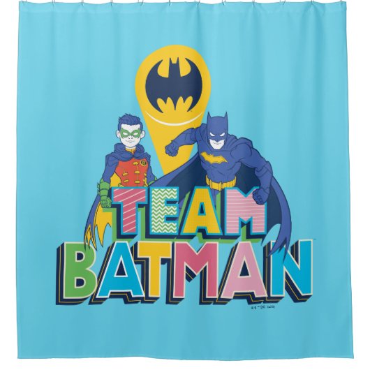 Rideaux De Douche Batman | Team Batman (Devant)