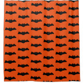 Rideaux De Douche Bats d'Halloween (Devant)