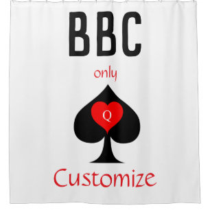 Rideaux De Douche BBC Seule pique lame signe Thunder_Cove