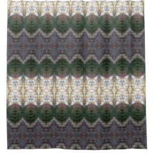 Rideaux De Douche BC Fall Trees Ikat 9