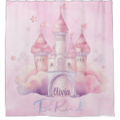 Rideaux De Douche Be Kind Palace on the Pink Cloud personnalisable (Devant)